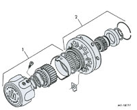 Front Wheel Locking Hub Dualmatic